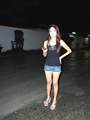 Beautiful young Filipina girl fucks random foreign guy