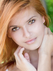 Very sexy redhead girl Viola