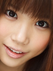 Honami Uehara posing her natural big tits in several outfits
