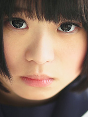 Minori is fresh, cute, and barely 18 years old. She never did chakuero shooting before so we started easy with Japanese schoolgirl cosplay and fan service!
