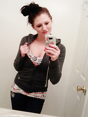 Bra Panties And Hairbun