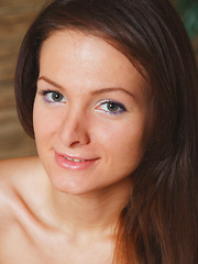 Zhanet A is such a darling with her warm, sweet smile that lights up her mesmerizing face, and a captivating gaze that locks the viewers attention.