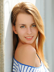 Lucia D can't help getting playful and naughty as she enjoys a tour of a private yacht on a sunny weekend.